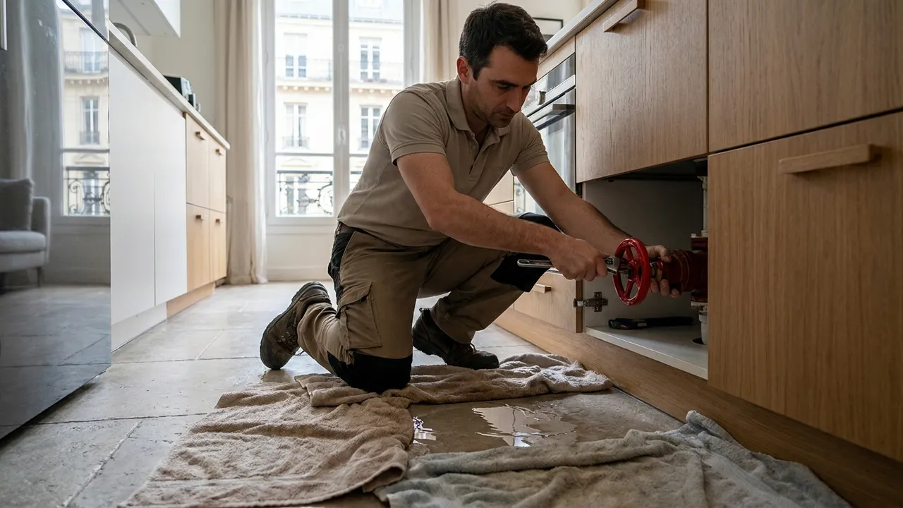 Fuite d’eau à Croissy-sur-Seine : les bons réflexes avant l’arrivée du plombier — conseils du plombier à Croissy-sur-Seine